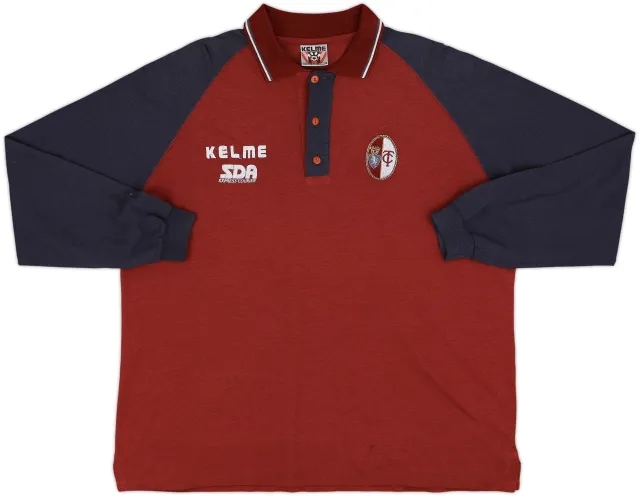 1996-97 Torino Kelme Polo L/S Shirt - 8/10 - (L)