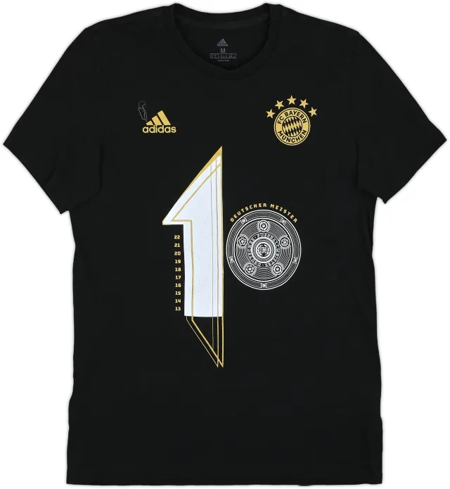 2021-22 Bayern Munich adidas Cotton Tee - 7/10 - (M)