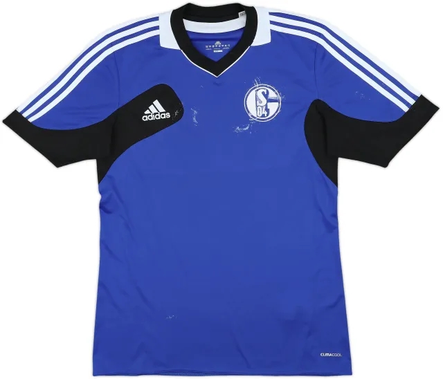 2012-13 Schalke adidas CL Training Shirt - 4/10 - (L/XL)
