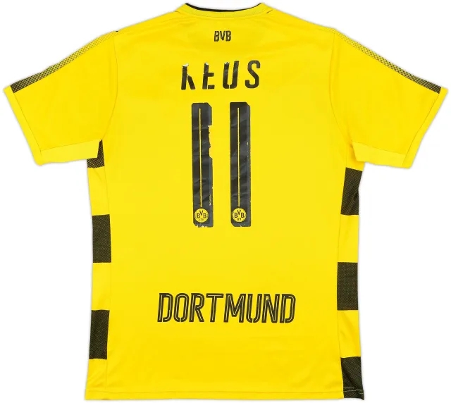 2017-18 Borussia Dortmund Home Shirt Reus #11 - 4/10 - (XL)