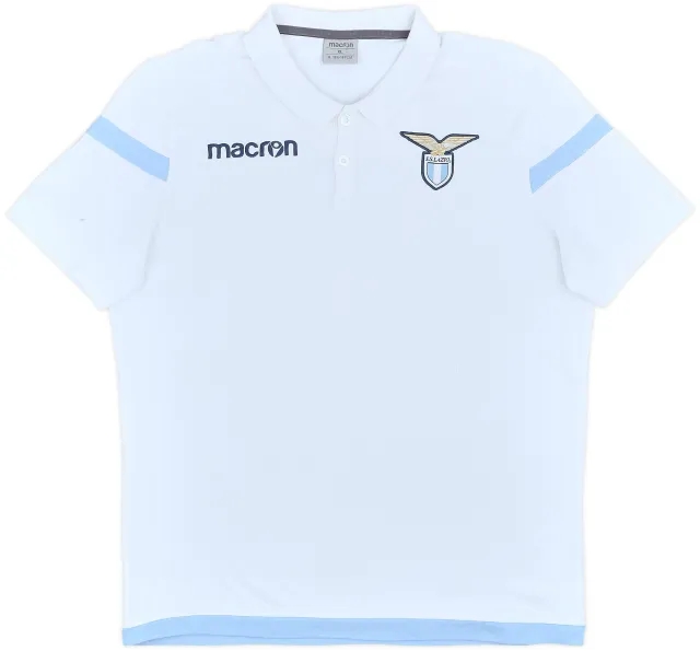 2018-19 Lazio Macron Polo Shirt - 7/10 - (XL)