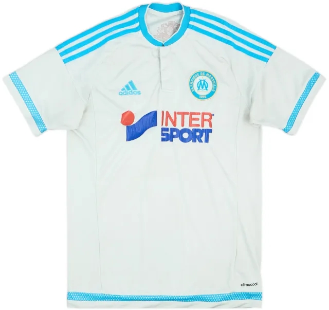 2015-16 Olympique Marseille Home Shirt - 4/10 - (S)