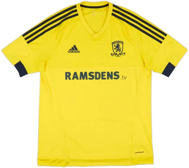 adidas Middlesbrough Mens SS Away Shirt 2015/16