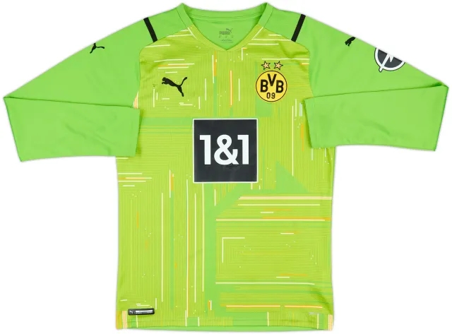 2021-22 Borussia Dortmund GK Shirt - 8/10 - (M)