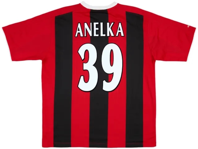 2003-04 Manchester City Away Shirt Anelka #39 - 8/10 - (L)