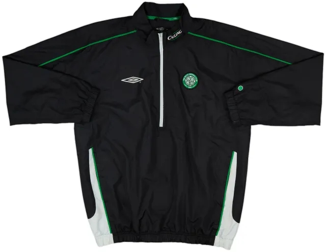 2004-05 Celtic Umbro 1/4 Zip Training Top - 8/10 - (L)