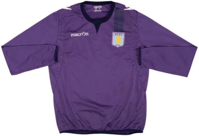 2012-13 Aston Villa Macron Drill Top - 8/10 - (S)