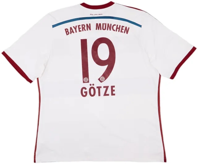 adidas Bayern Munich Mens SS Away Shirt 2014/15