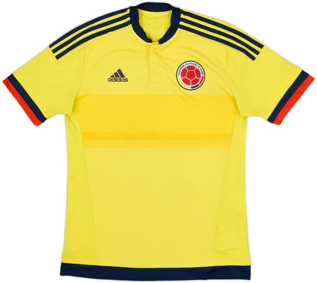 2015 Colombia Copa America Home Shirt - 6/10 - (S)