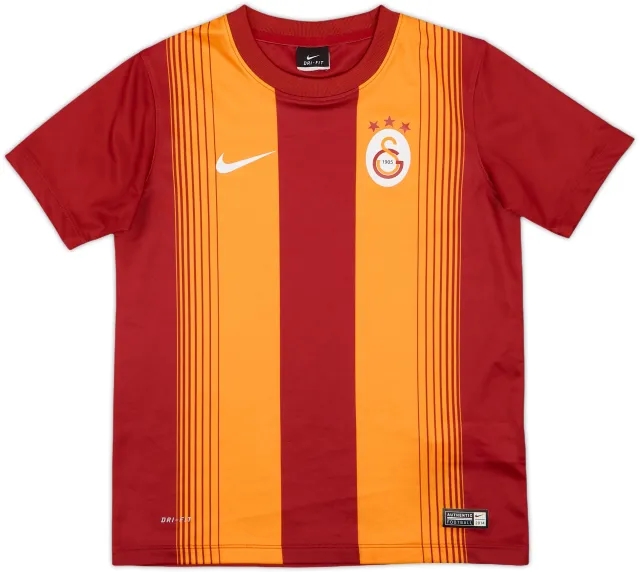 2014-15 Galatasaray Basic Home Shirt - 9/10 - (M.Boys)