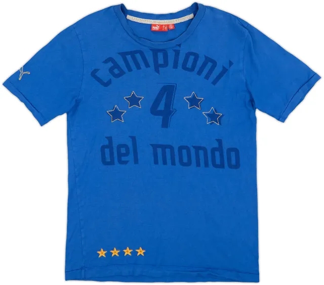 2006 Italy Puma Celebrative Tee - 9/10 - (S)