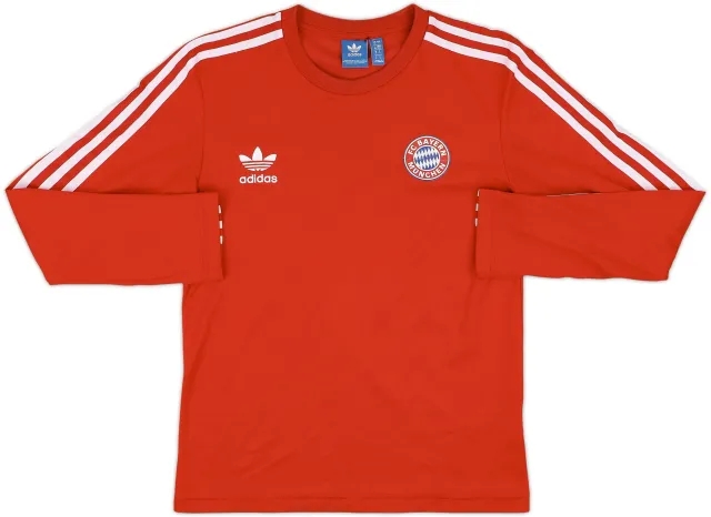 adidas Originals Bayern Munich Mens LS Home Shirt 2016/17