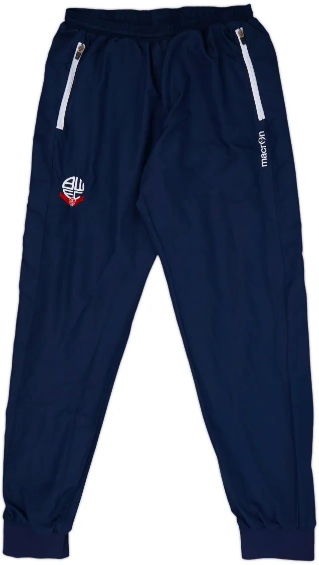 2015-16 Bolton Macron Track Pants/Bottoms - 9/10 - (4XL)