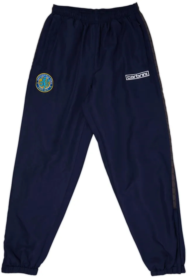 2014-15 Macclesfield Town Carbrini Track Pants/Bottoms - 9/10 - (L)