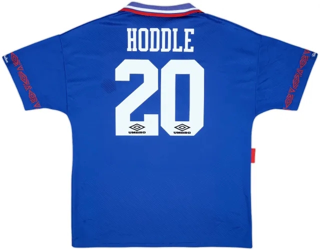 1994-95 Chelsea Home Shirt Hoddle #20 - 8/10 - (XL)