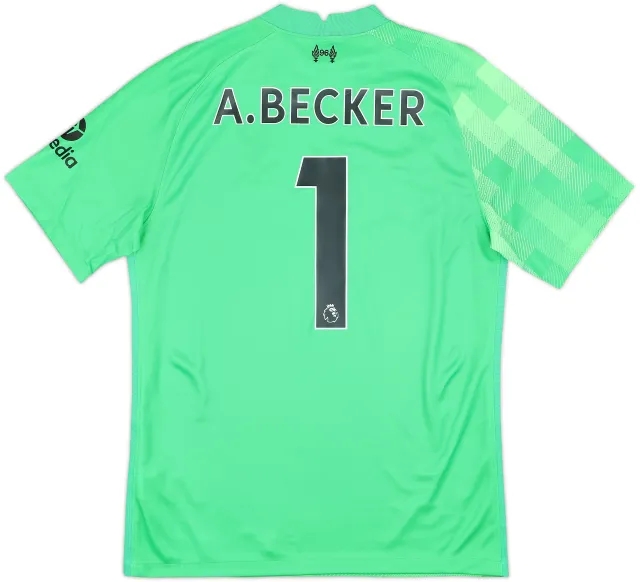 2021-22 Liverpool GK S/S Shirt A.Becker #1 (M)