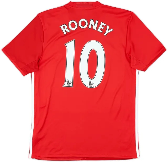 2016-17 Manchester United Home Shirt Rooney #10 (M)