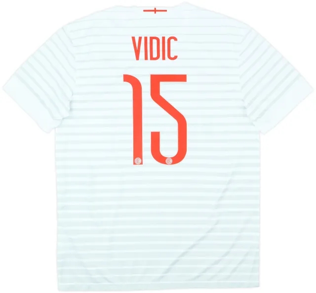 2014-15 Inter Milan Away Shirt Vidic #15 (L)