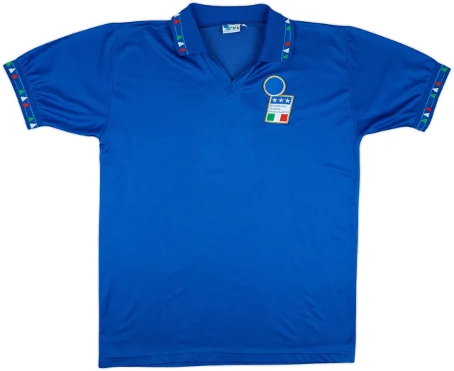 1992-93 Italy Home Shirt #4 - 6/10 - (XL)