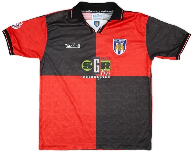 1995-96 Colchester United Match Issue Away Shirt #14