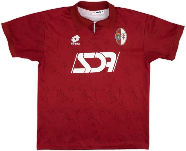 1994-95 Torino Youth Match Issue Home Shirt #18