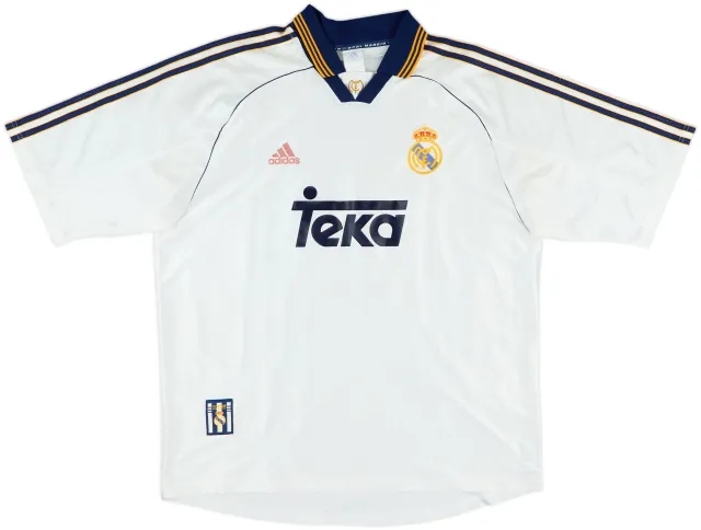 1998-00 Real Madrid Home Shirt - 5/10 - (XL)
