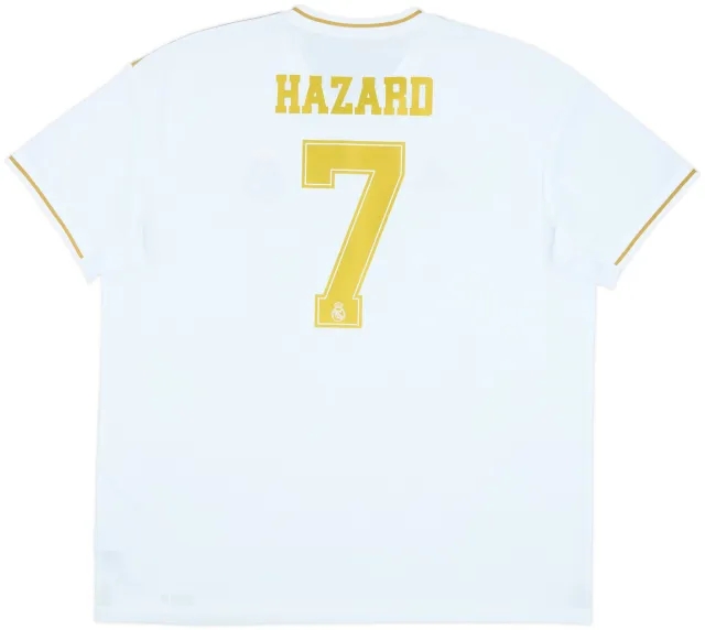 2019-20 Real Madrid Home Shirt Hazard #7 - 10/10 - (XXL)