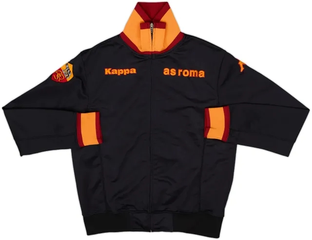 2006-07 Roma Kappa Track Jacket - 8/10 - (XL.Boys)