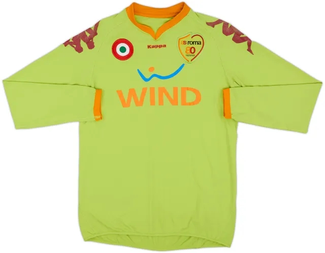 2007-08 Roma Green GK Shirt - 6/10 - (XXL)