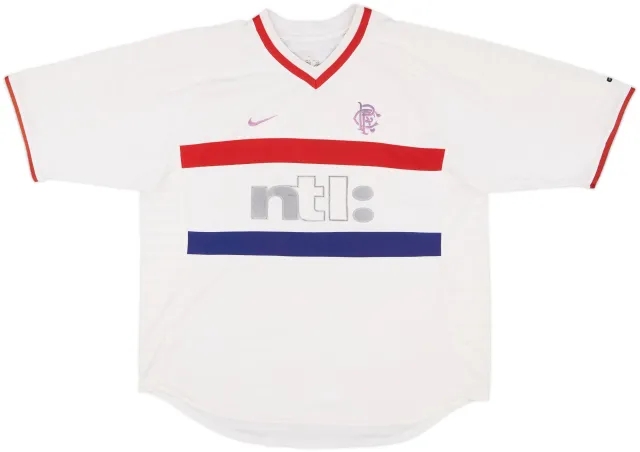 2000-01 Rangers Away Shirt - 4/10 - (XL)