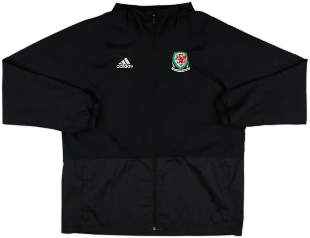 2018-19 Wales adidas Track Jacket - 9/10 - (XL)