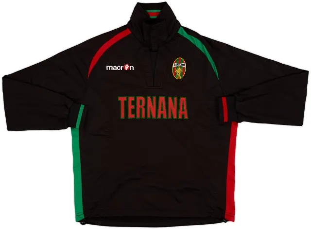 2005-06 Ternana Macron Player Issue Drill Top - 9/10 - (M)