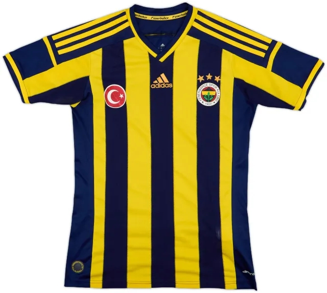 adidas Fenerbahce Mens SS Home Shirt 2014/15