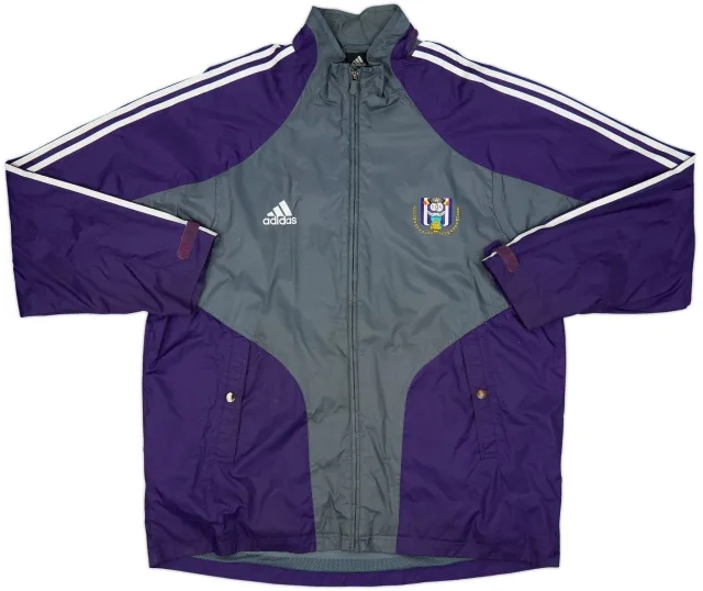 2004-05 Anderlecht adidas Track Jacket - 8/10 - (XL)