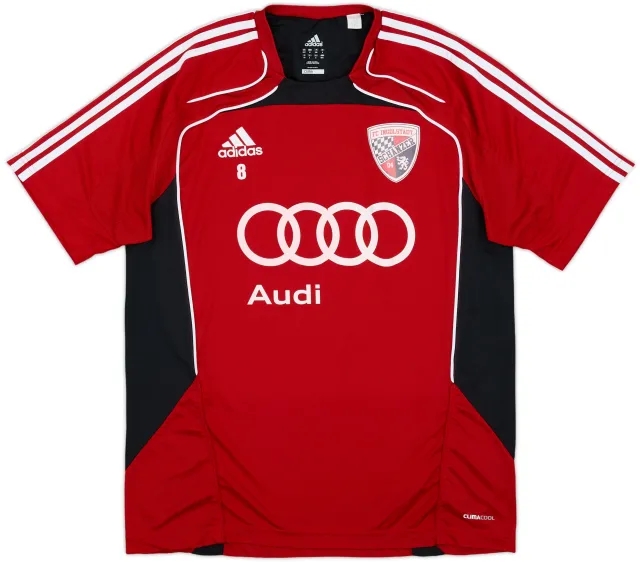 adidas FC Ingolstadt 04 Mens SS Player Issue Home Shirt 2011/12