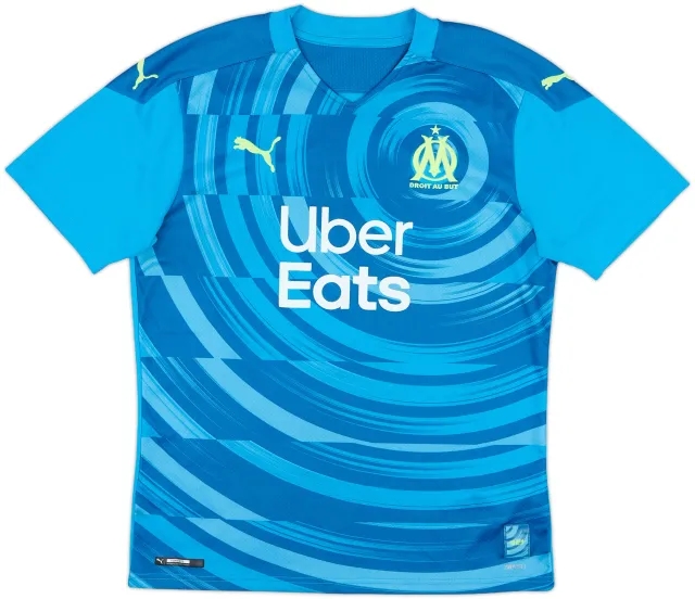 2020-21 Olympique Marseille Third Shirt - 10/10 - (M)