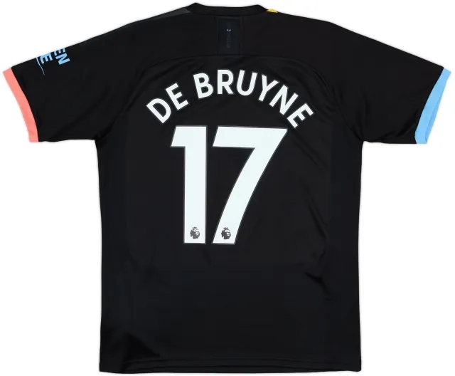 2019-20 Manchester City Away Shirt De Bruyne #17 - 10/10 - (M)