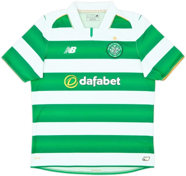 2016-17 Celtic Home Shirt - 8/10 - (L)