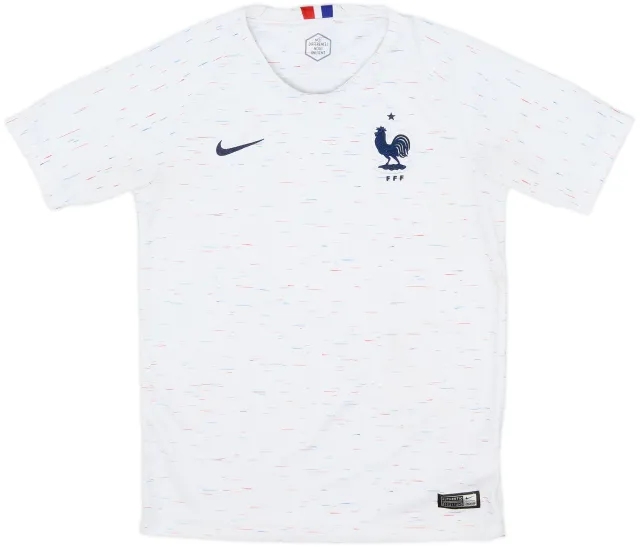 2018 France Away Shirt - 6/10 - (L.Boys)