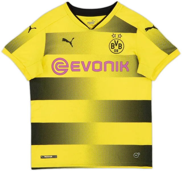 Puma Borussia Dortmund Boys SS Home Shirt 2017/18