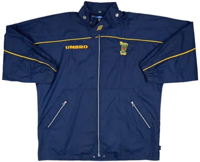 1998-00 Scotland Umbro Hooded Rain Jacket - 9/10 - (L)