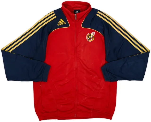 2008-09 Spain adidas Track Jacket - 8/10 - (M)