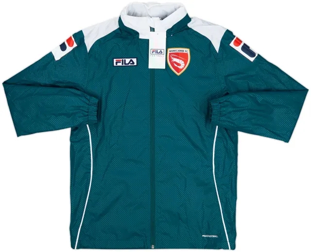 2013-14 Morecambe Fila Hooded Rain Jacket (XL.Boys)