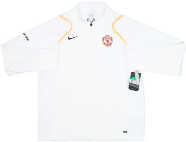 2006-07 Manchester United Nike 1/4 Zip Training Top (XL)