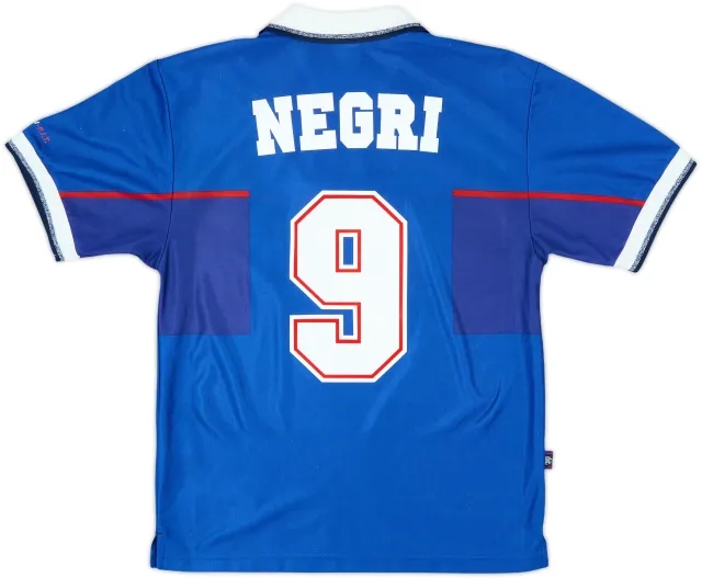 1997-99 Rangers Home Shirt Negri #9 - 9/10 - (S)