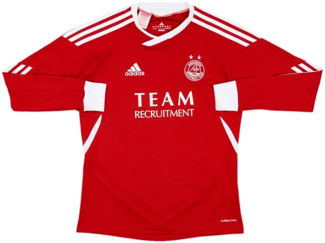 adidas Aberdeen Mens LS Home Shirt 2011/12