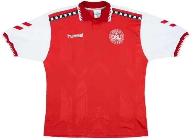 1996-97 Denmark Home Shirt - 8/10 - (XL)