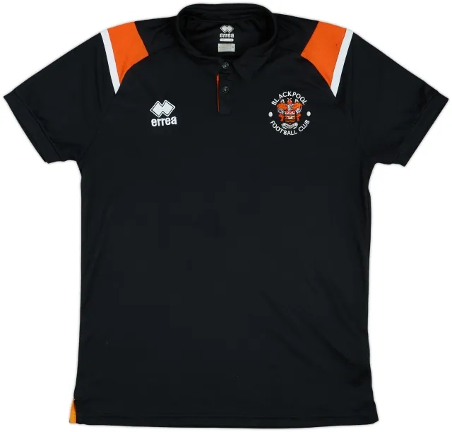 2015-16 Blackpool Errea Polo Shirt - 8/10 - (L)
