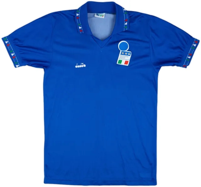 1992-93 Italy Home Shirt #9 - 8/10 - (M)