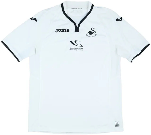 2017-18 Swansea Home Shirt - 8/10 - (XXL)
